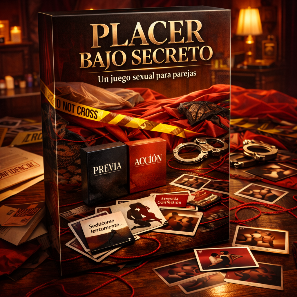 6×1 PARA PAREJAS 🕵️🔥😈 2 Mazos Íntimos con Casos Criminales + 5 Bonos HOT